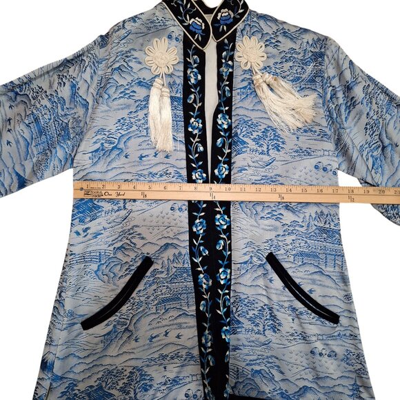 Mount Antelope Vintage brocade jacket fully lined size medium - Picture 9 of 14